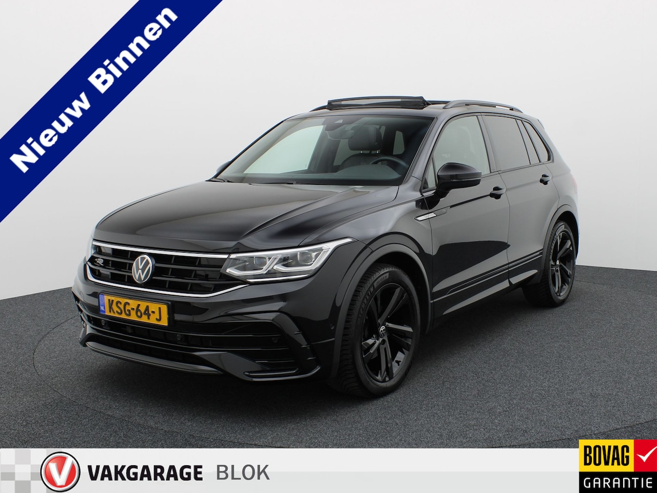 Volkswagen Tiguan - 1.5 TSI R-Line Business+ | Panodak | Elk. A-klep | Side Assist | Camera | Black Style | Pr - AutoWereld.nl