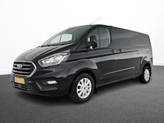 Ford Transit Custom - 300 2.0 TDCI L2H1 Limited Dubbele cabine Automaat Navi Airco 2x Schuifdeuren Trekhaak Park