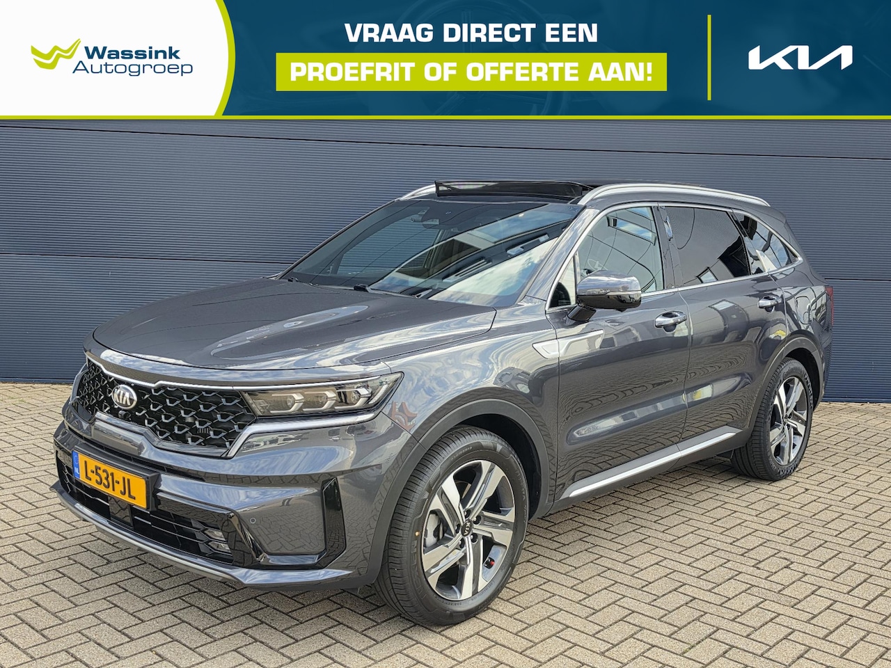 Kia Sorento - 1.6 T-GDI Plug-in Hybrid 4WD ExecutiveLine 7p. | Trekhaak | Stoelventilatie | Apple Carpla - AutoWereld.nl