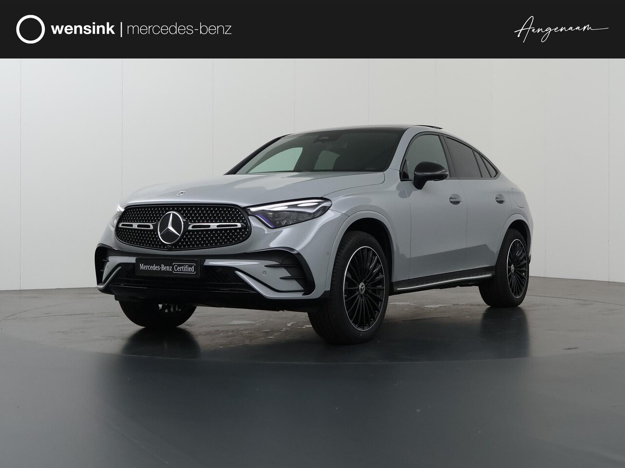 Mercedes-Benz GLC-klasse Coupé - 300e 4MATIC Business Solution AMG |Premium Plus | Night Pakket | Treeplanken | Trekhaak | - AutoWereld.nl