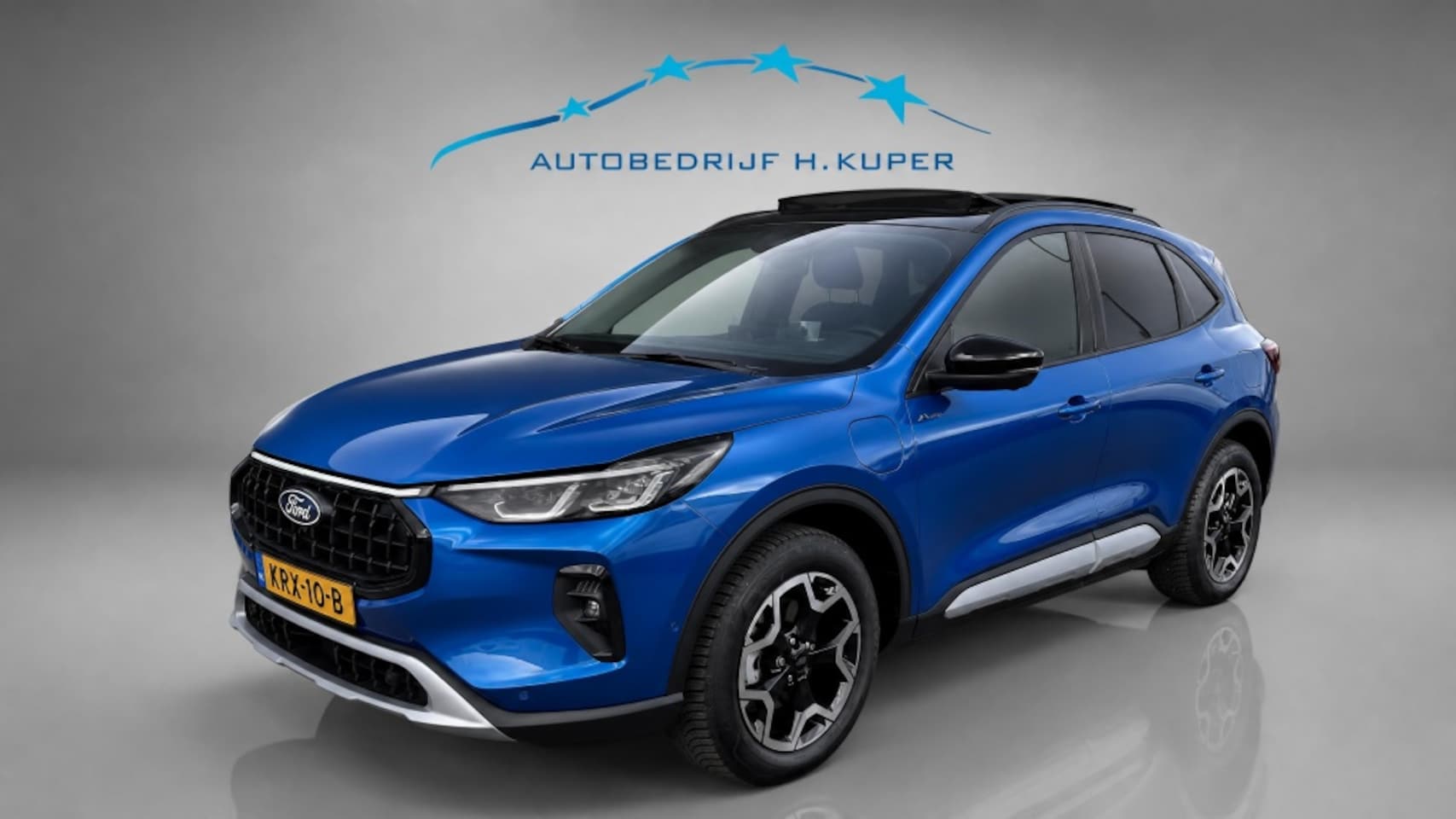 Ford Kuga - 2.5 PHEV Active X | Elektr. Panodak | Adap. Cruise | 360 Camera | Navi | - AutoWereld.nl