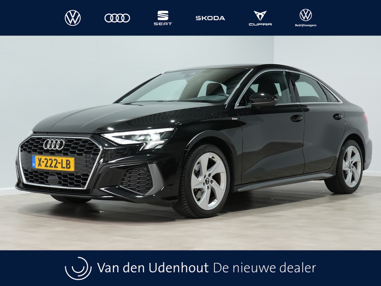 Audi A3 Limousine - 30 TFSI S edition 116 pk MHEV S-tronic S-line, Car play, Navigatie, pdc 15 - AutoWereld.nl