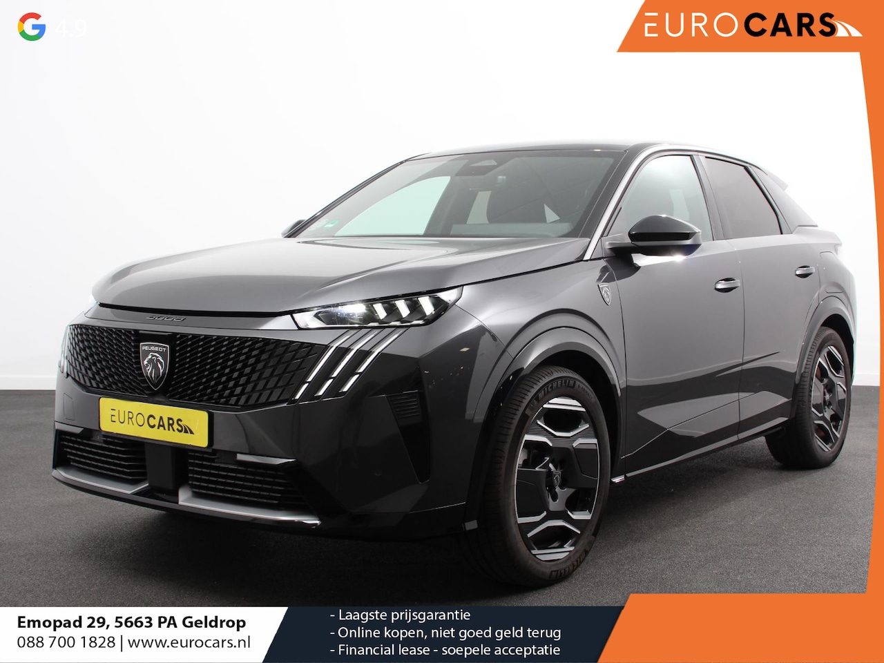 Peugeot e-3008 - 210 GT-Line Automaat Climate control Adaptieve cruise control 360 camera Keyless Apple Car - AutoWereld.nl