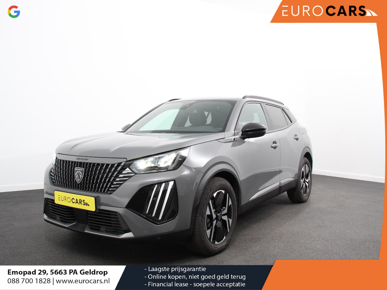 Peugeot e-2008 - EV Allure 50 kWh Navigatie Apple Carplay/Android Auto Climate Control Led Parkeer sensoren - AutoWereld.nl