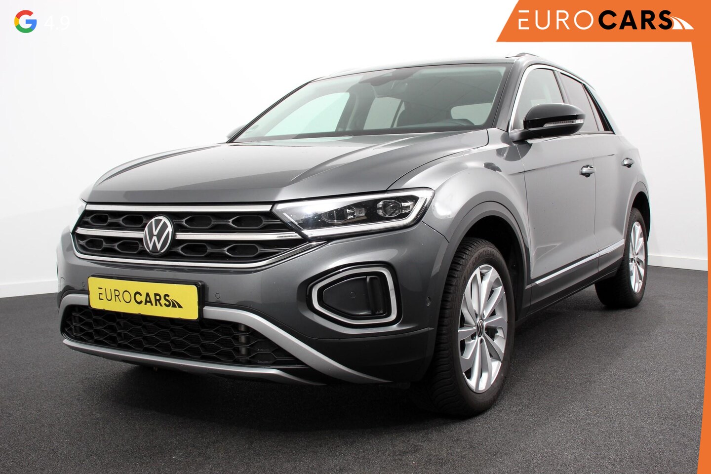 Volkswagen T-Roc - 1.5 TSI DSG Style Navigatie Apple Carplay / Android Auto Climate Control Led Digitale Cock - AutoWereld.nl