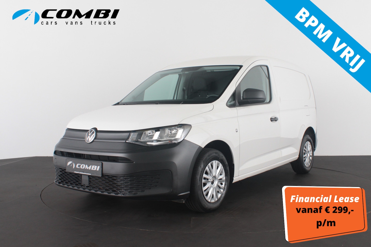 Volkswagen Caddy Cargo - 2.0 TDI Trend > BPM Vrij/Parkeersensor/Airco/Bluetooth - AutoWereld.nl