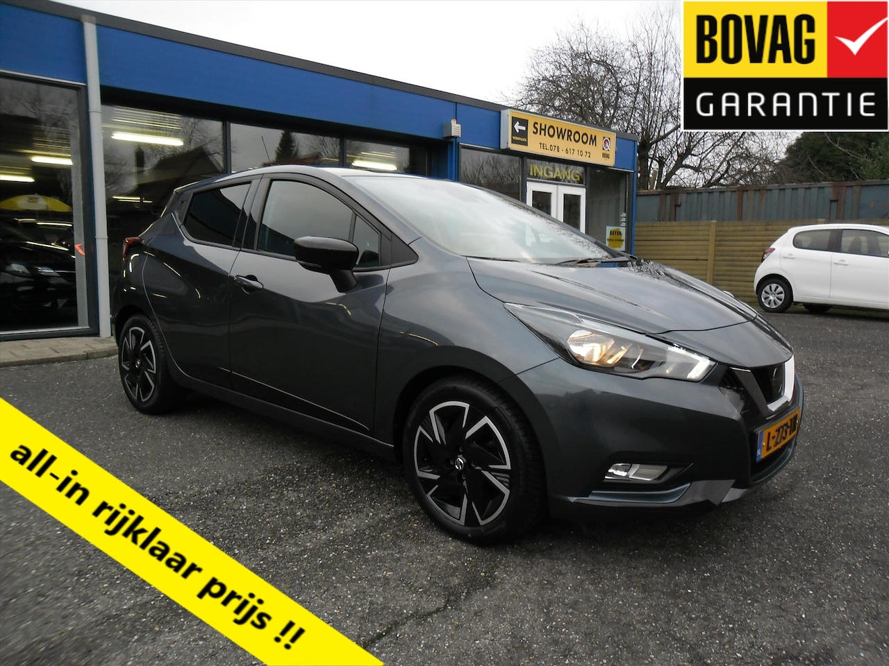 Nissan Micra - 1.0 IG-T 92PK N-DESIGN NAV AIRCO PDC BOSE RIJKLAARPRIJS - AutoWereld.nl