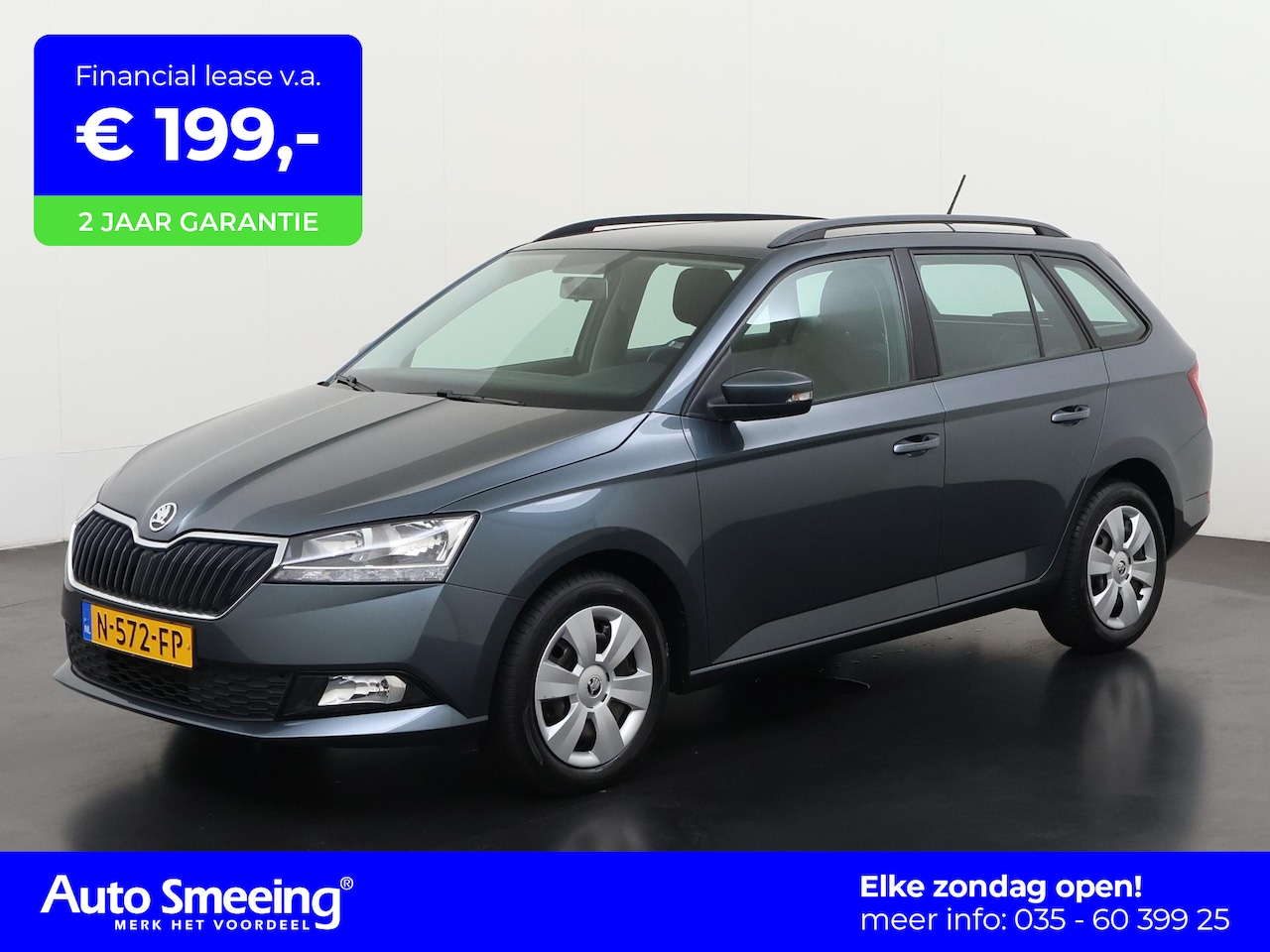 Skoda Fabia Combi - 1.0 TSI Ambition DSG | Trekhaak | Zondag Open! - AutoWereld.nl