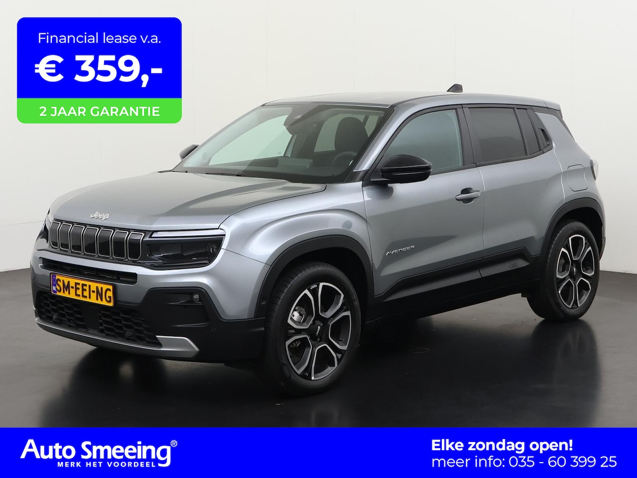Jeep Avenger - Summit 54 kWh 3 fase | Camera | Carplay | Blind spot | Zondag open! - AutoWereld.nl
