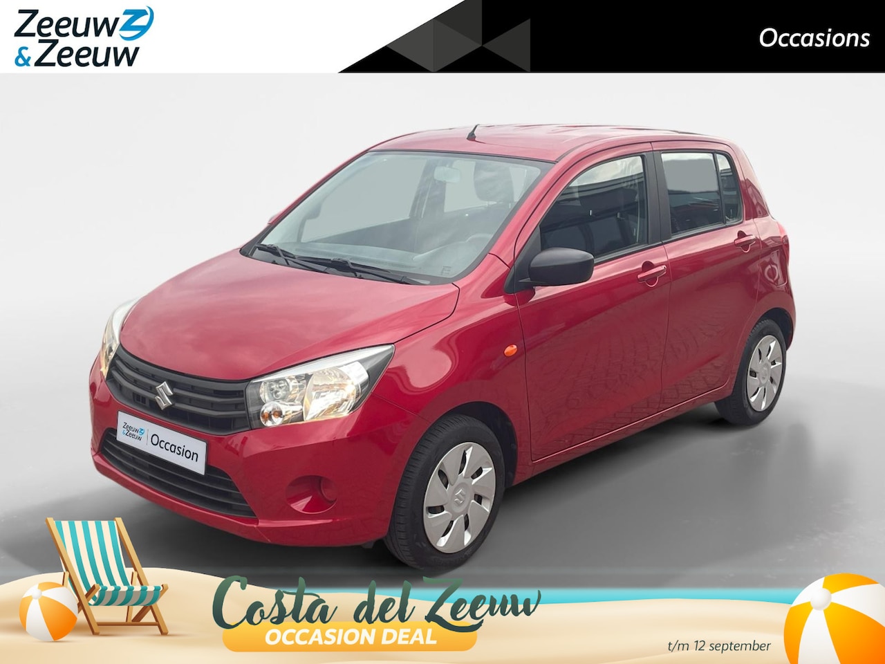 Suzuki Celerio - 1.0 Comfort *Trekhaak*Tel Bluetooth*Airco*Leuke auto! - AutoWereld.nl