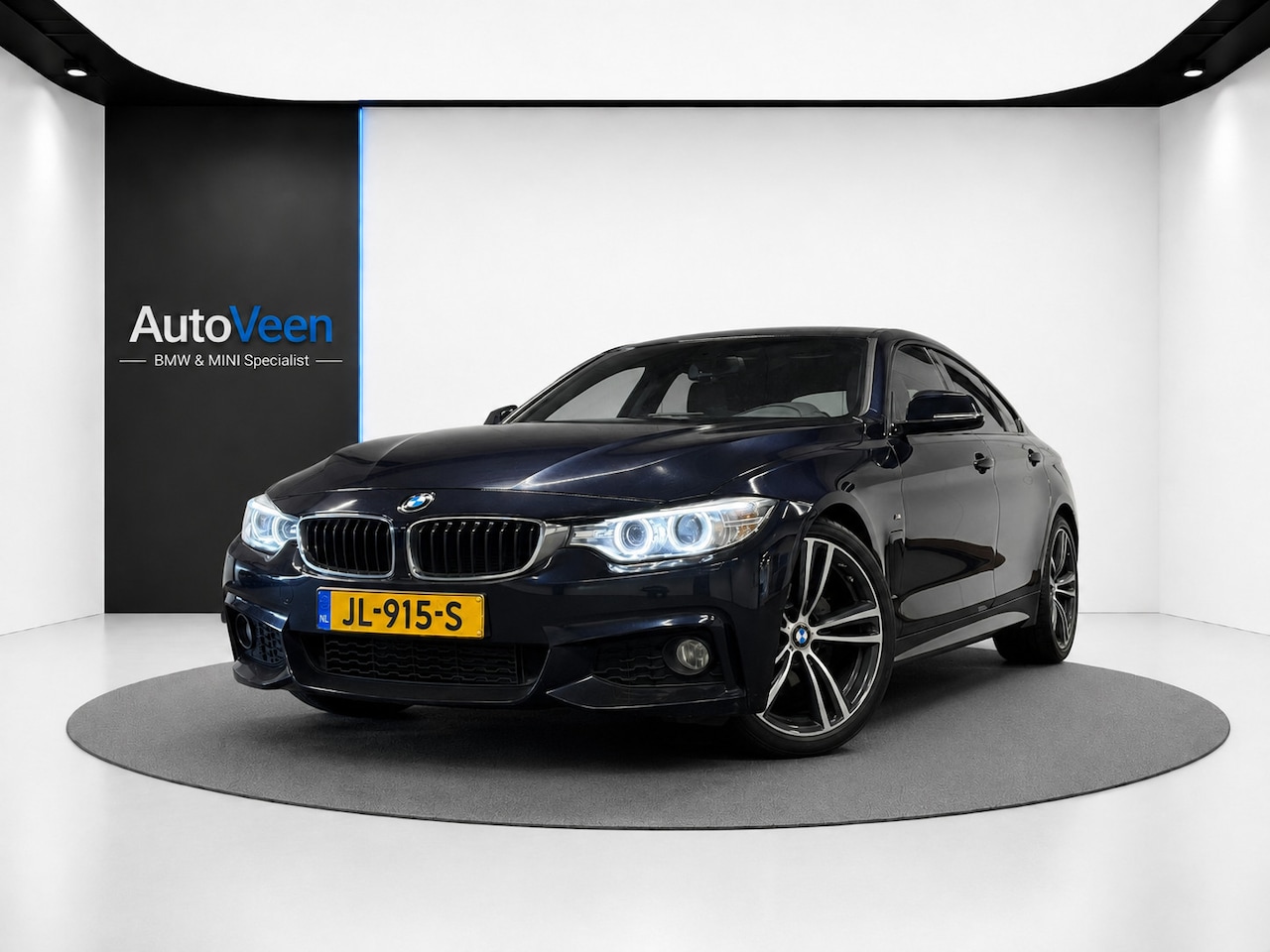 BMW 4-serie Gran Coupé - 418i Centennial High Executive (LED, M-SPORT, LEDER, NAVI, PDC) - AutoWereld.nl
