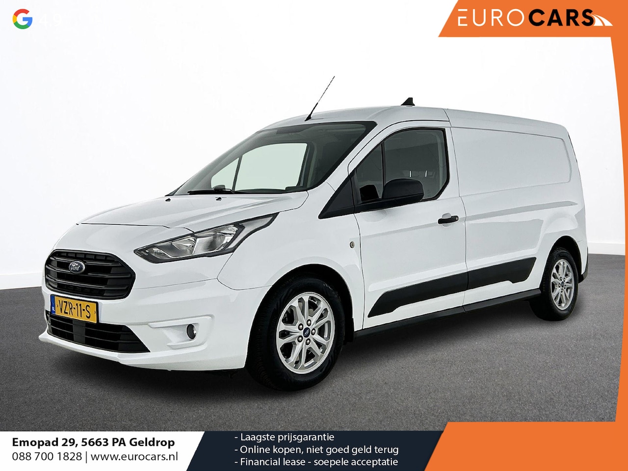 Ford Transit Connect - 1.5 EcoBlue Aut. L2 Trend Navigatie Airco Parkeersensoren Cruise Control Camera - AutoWereld.nl
