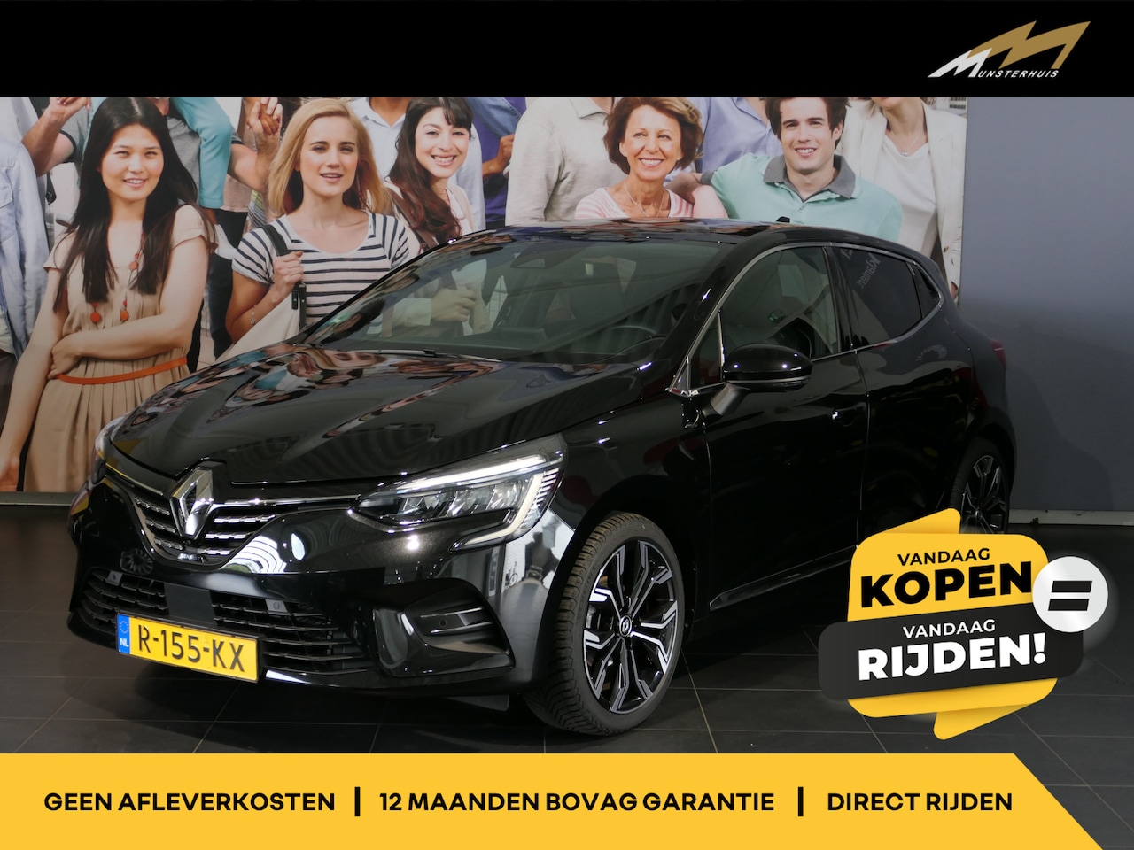 Renault Clio - 1.0 TCe 90 Techno - Dealer onderhouden! - Groot scherm - 360 Camera - 17" LMV - AutoWereld.nl