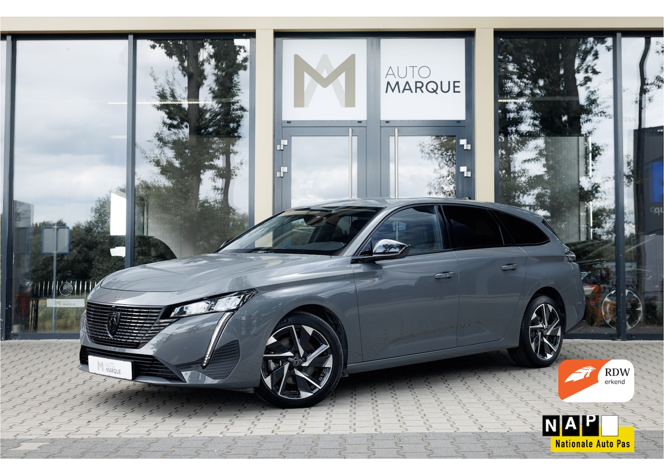 Peugeot 308 SW - 1.2 Hybrid 136 e-DCS6 Aut. | Allure | Navigatie | Apple CarPlay | 360 Graden Camera | Adap - AutoWereld.nl