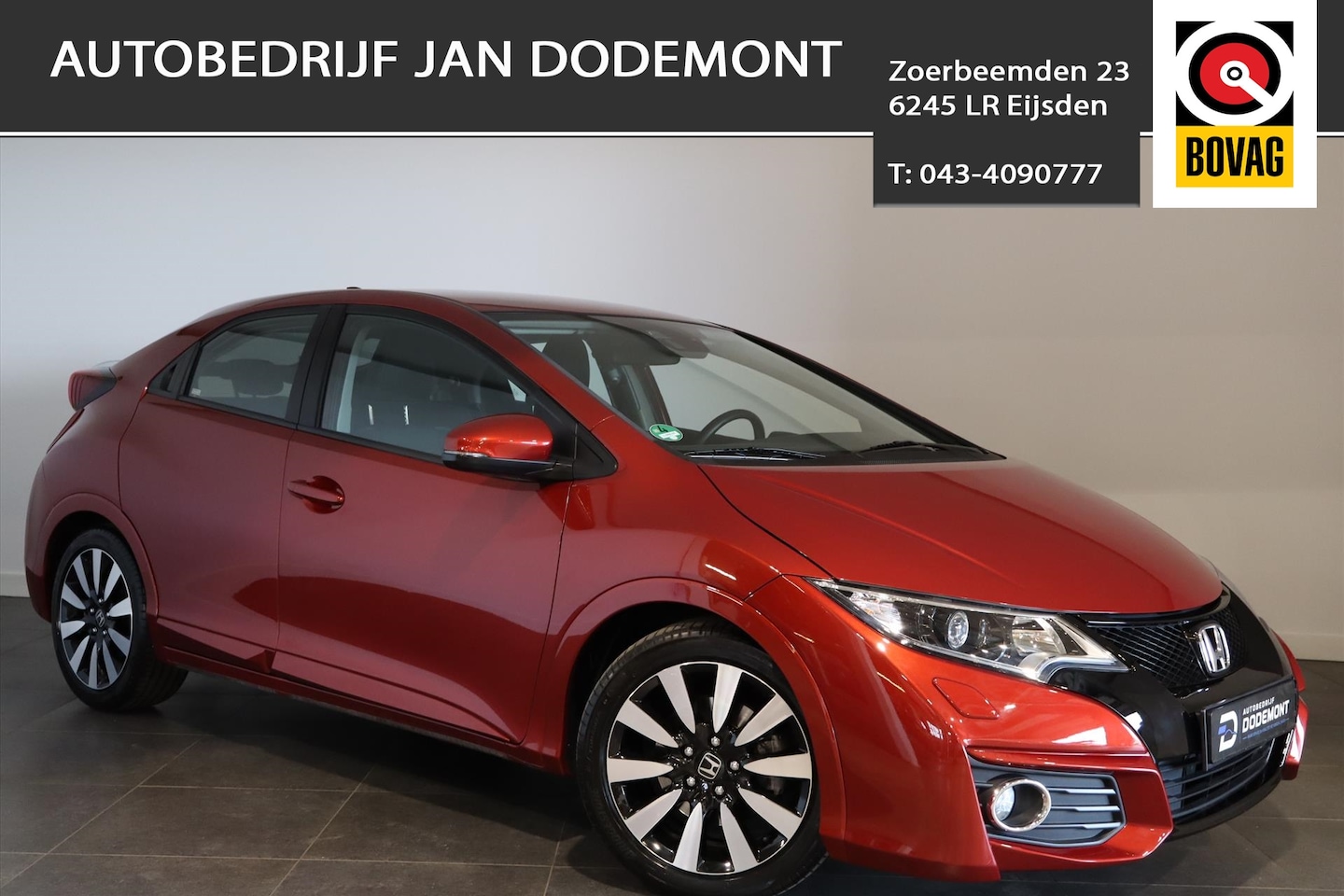 Honda Civic - 1.4 Elegance 1.4 100pk Elegance - AutoWereld.nl