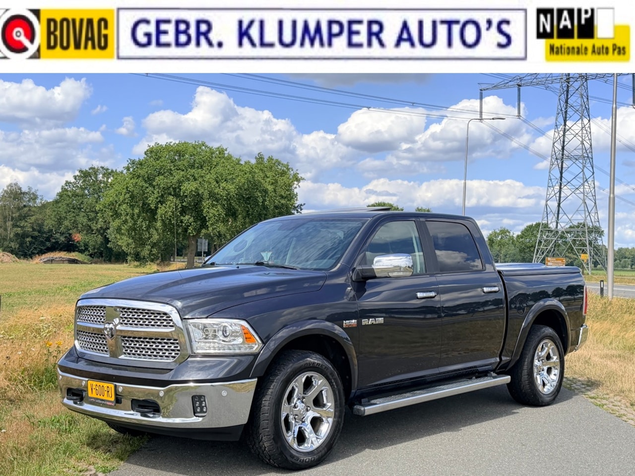 Dodge Ram 1500 - 5.7 V8 4x4 Quad Cab 6'4 Laramie 1e Eigenaar, Full option, Van A tot Z onderhouden!! - AutoWereld.nl