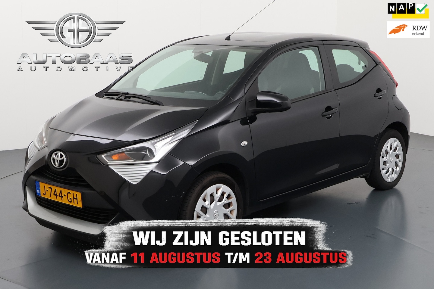 Toyota Aygo - 1.0 VVT-i x-play AUTOMAAT **57.421KM NAP**GLOEDNIEUWE APK 08-2028** AIRCO **1EIG** BTW** - AutoWereld.nl