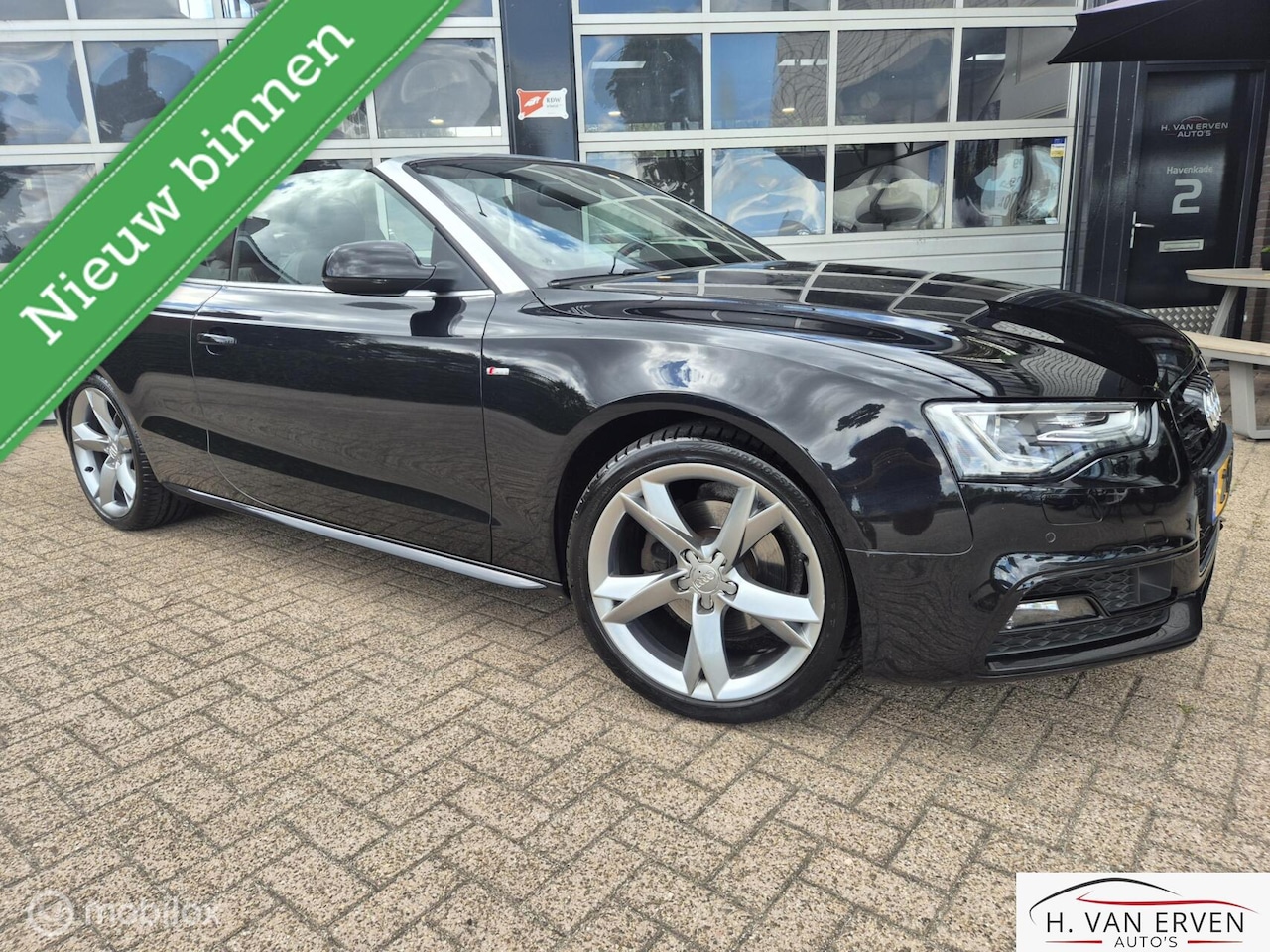 Audi A5 Cabriolet - 1.8 TFSI S-LINE AUTOMAAT 19" LEDER NAVI - AutoWereld.nl