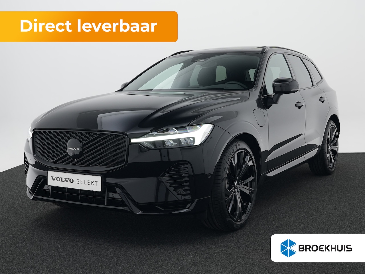 Volvo XC60 - T6 Recharge Plus Black Edition | Luchtvering | Head-Up | Harman/Kardon | 360° Camera | Pan - AutoWereld.nl