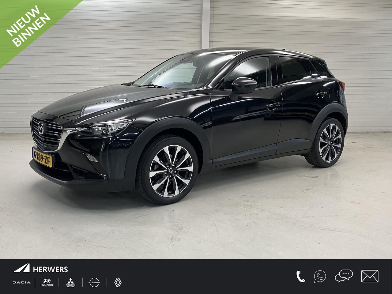 Mazda CX-3 - 2.0 SkyActiv-G 120 Sport Selected / Eerste Eigenaar / Navigatie / Trekhaak 1200 KG / Stoel - AutoWereld.nl