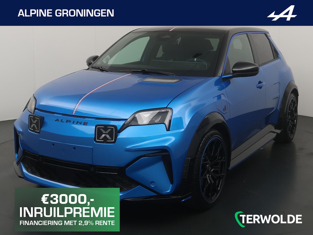 Alpine A290 - GT Performance 52 kWh | Alpine Portal | Verwarmbaar stuurwiel | Pack Driving | Signature B - AutoWereld.nl