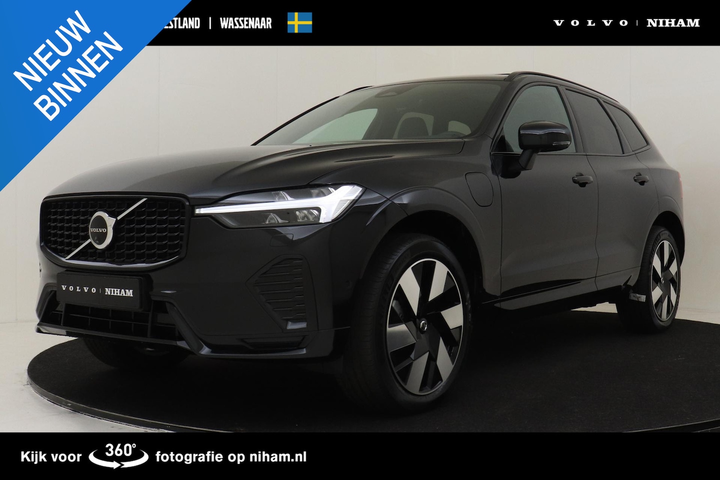Volvo XC60 - T8 PLUG IN HYBRID AWD PLUS DARK *900KM!* -PANO.DAK|HARMAN/KARDON|360°CAM|SPORTSTOELEN|ADAP - AutoWereld.nl
