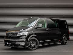 Volkswagen Transporter Caravelle - 2.0 TDI L2H1 204PK DC DUBBEL CABINE / ELEK.SCHUIF / FULL OPTIONS / LEDER / FULL BLACK / AP
