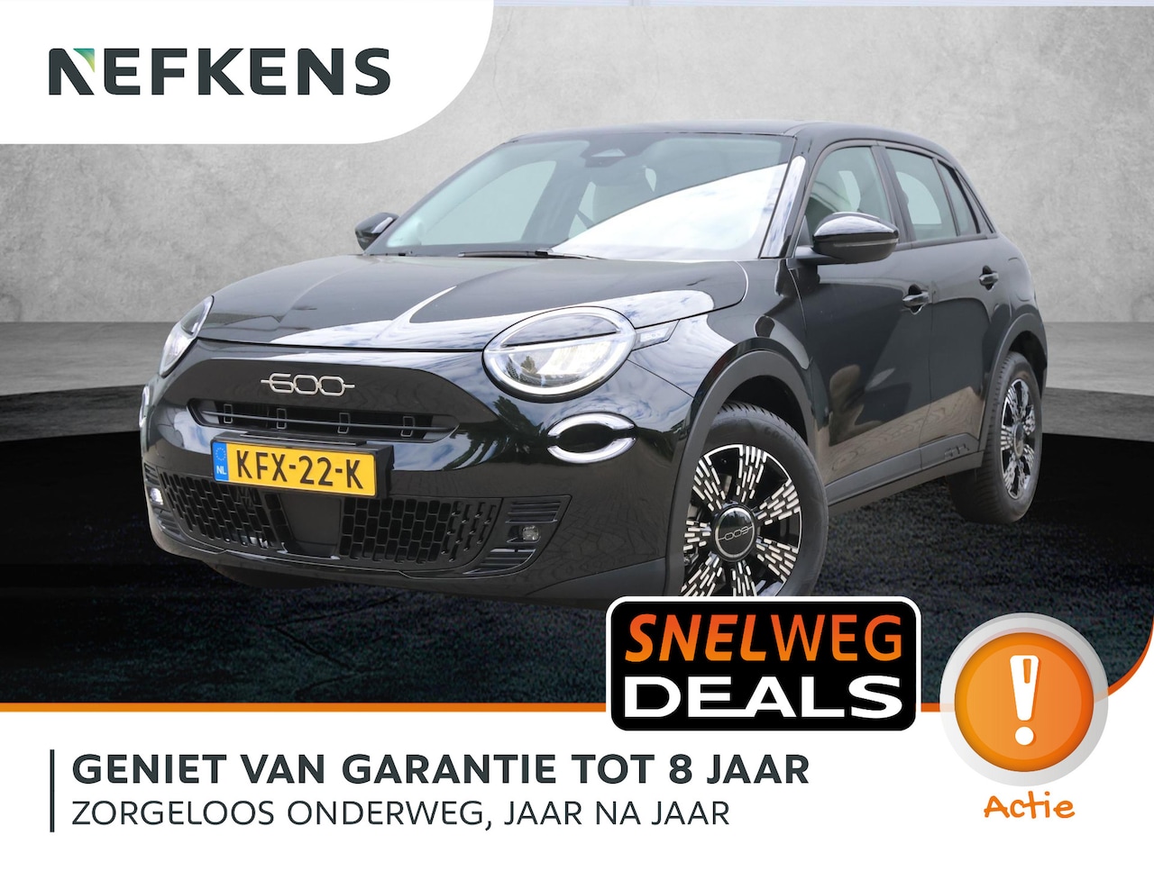 Fiat 600 - 1.2 Hybrid Icon Superdeal | Direct leverbaar | Apple Carplay/Android Auto | Parkeersensore - AutoWereld.nl