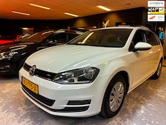 Volkswagen Golf Variant - 1.6 TDI CARPLAY 2017 NL DSG TREKHAAK 1EIGENAAR RIJDT PERFECT