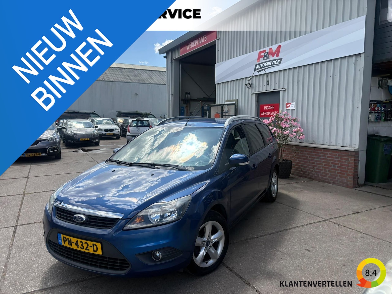 Ford Focus Wagon - 1.8 Limited Flexi Fuel Airco, cruise, trekhaak, pdc achter - AutoWereld.nl