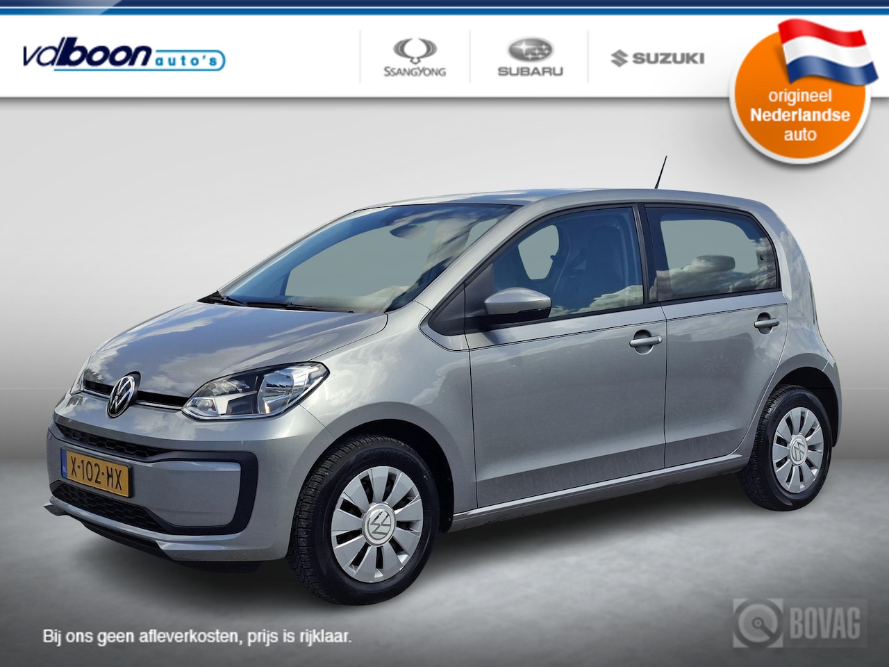 Volkswagen Up! - 1.0 AIRCO | NL-auto | rijklaarprijs !! - AutoWereld.nl