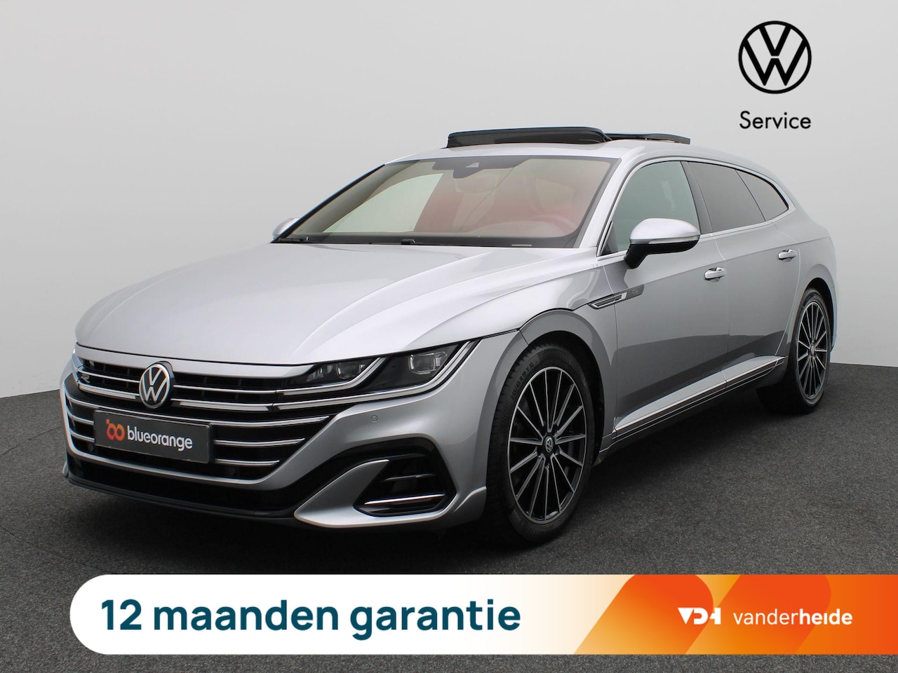 Volkswagen Arteon Shooting Brake - 2.0 TSI R-Line Business+ 190PK DSG Head-Up, Leder, Pano-Schuifdak, 19" LM Velgen, Adaptiev - AutoWereld.nl