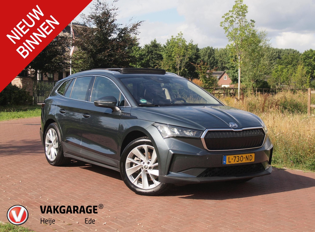 Skoda Enyaq iV - 80 | Panoramadak | Camera | Sfeerverlichting | ACC | NL-Auto | - AutoWereld.nl