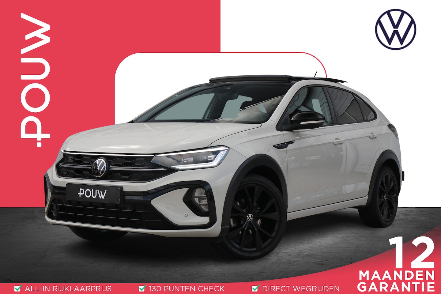 Volkswagen Taigo - 1.0 TSI 110pk DSG R-Line | App Connect | Achteruitrijcamera | Stoelverwarming | Panoramada - AutoWereld.nl