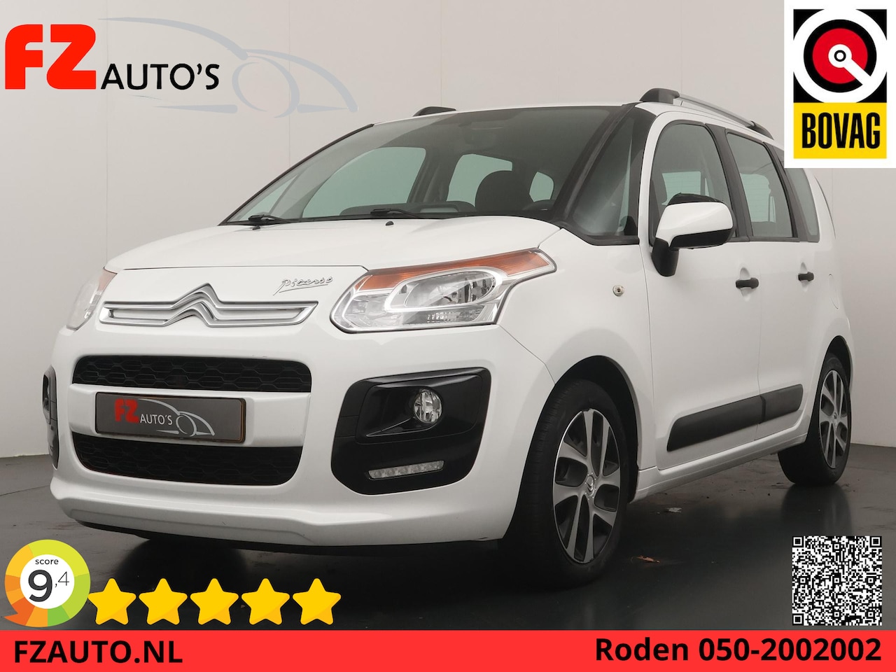 Citroën C3 Picasso - 1.6 VTi Tendance - Lichtmetalen Velgen - Airco - Radio - Trekhaak - AutoWereld.nl