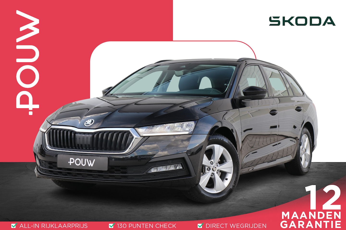 Skoda Octavia Combi - 1.0 TSI 110pk Business Edition | Navigatie | App Connect | Parkeersensoren | All-Season ba - AutoWereld.nl
