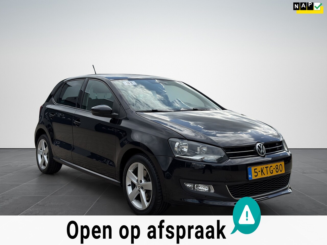 Volkswagen Polo - 1.2 TSI Highline DSG|Clima|Cruise|Trekhaak - AutoWereld.nl
