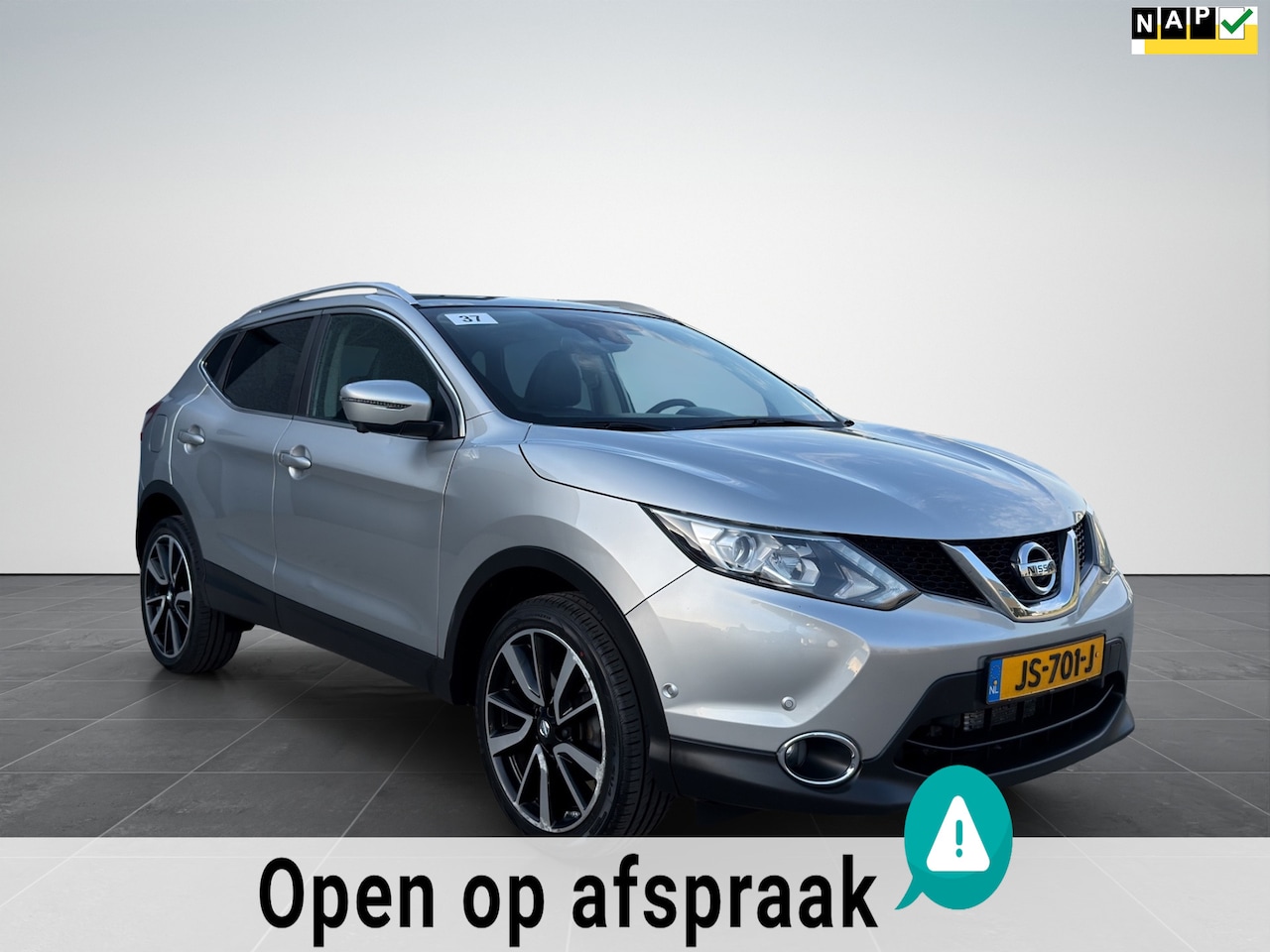 Nissan Qashqai - 1.2 Tekna Automaat|Pano|Leder|Cruise|Lane|NAP - AutoWereld.nl