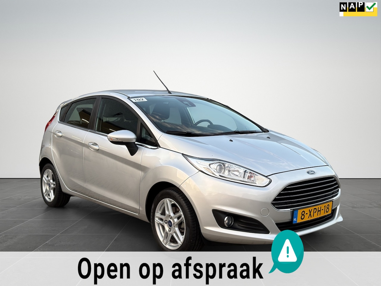 Ford Fiesta - 1.0 EcoBoost Titanium Automaat Airco Cruise Navi - AutoWereld.nl