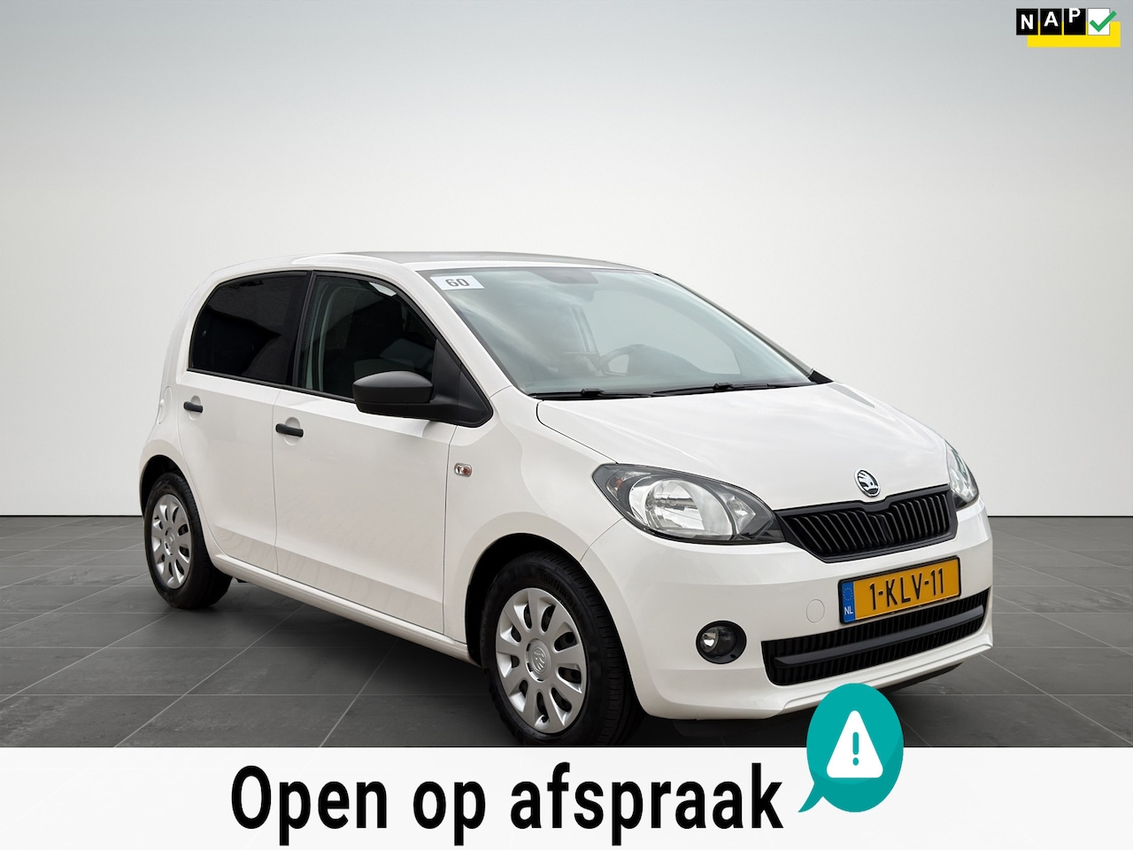Skoda Citigo - 1.0 Greentech Arctic Airco! 1e Eigenaar! 5Drs! - AutoWereld.nl