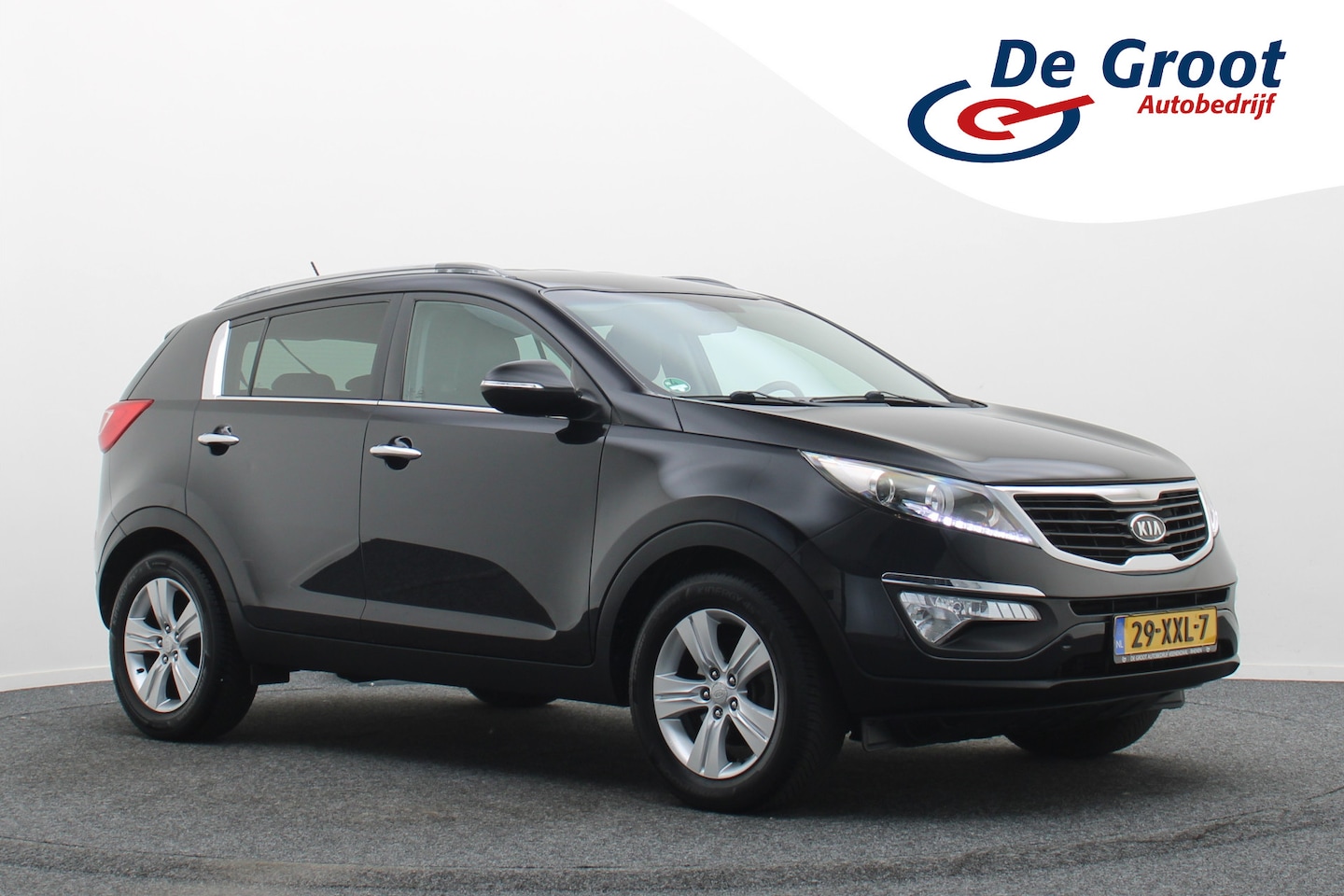 Kia Sportage - 2.0 X-ecutive Plus Pack Leder/Stof, Cruise, Apple Carplay, Bluetooth, PDC, Trekhaak, 17'' - AutoWereld.nl