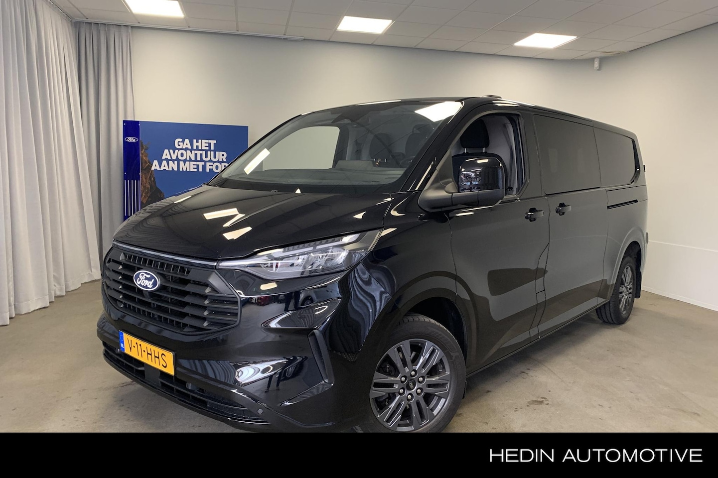 Ford Transit Custom - 300 2.0 TDCI L2H1 Limited 170PK AUTOMAAT | Driver ass Pack | Trekhaak | Dubbele Schuifdeur - AutoWereld.nl