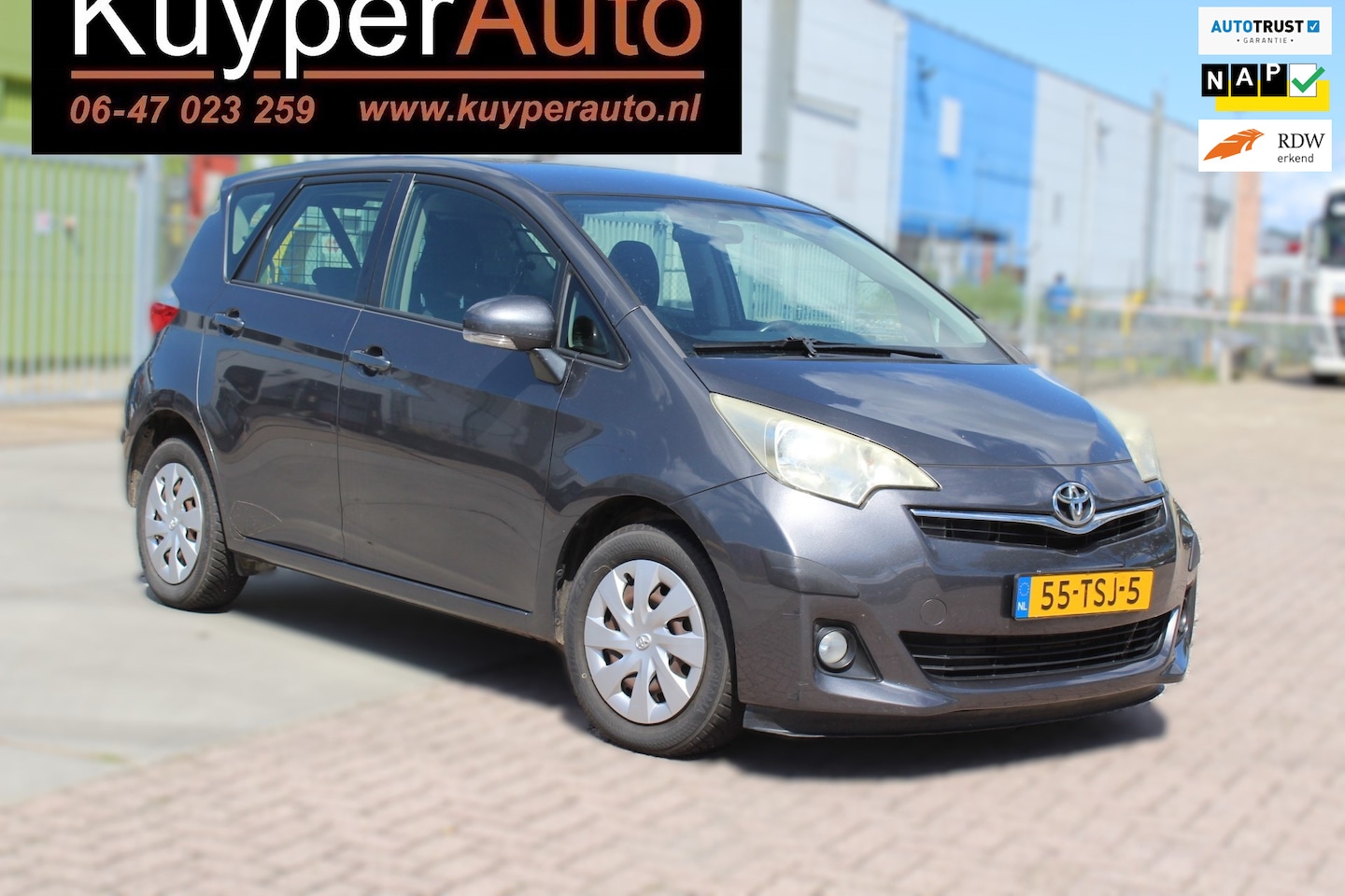Toyota Verso S - 1.3 VVT-i Aspiration.. automaat NAP- CAMERA /CLIMA/ DEALER ONDERH - AutoWereld.nl