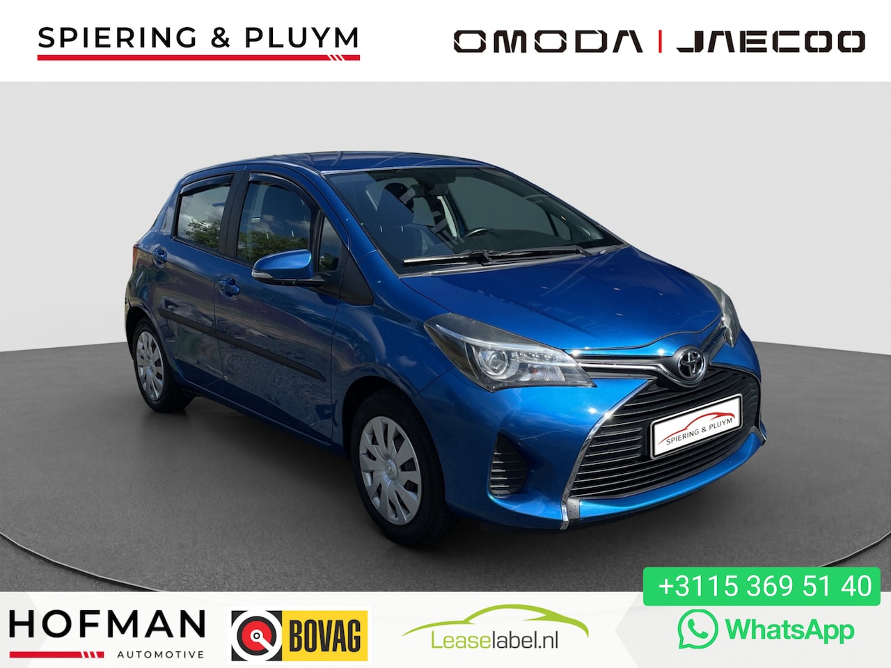 Toyota Yaris - 1.3 VVT-i Aspiration Airco | Achteruitrijcamera - AutoWereld.nl