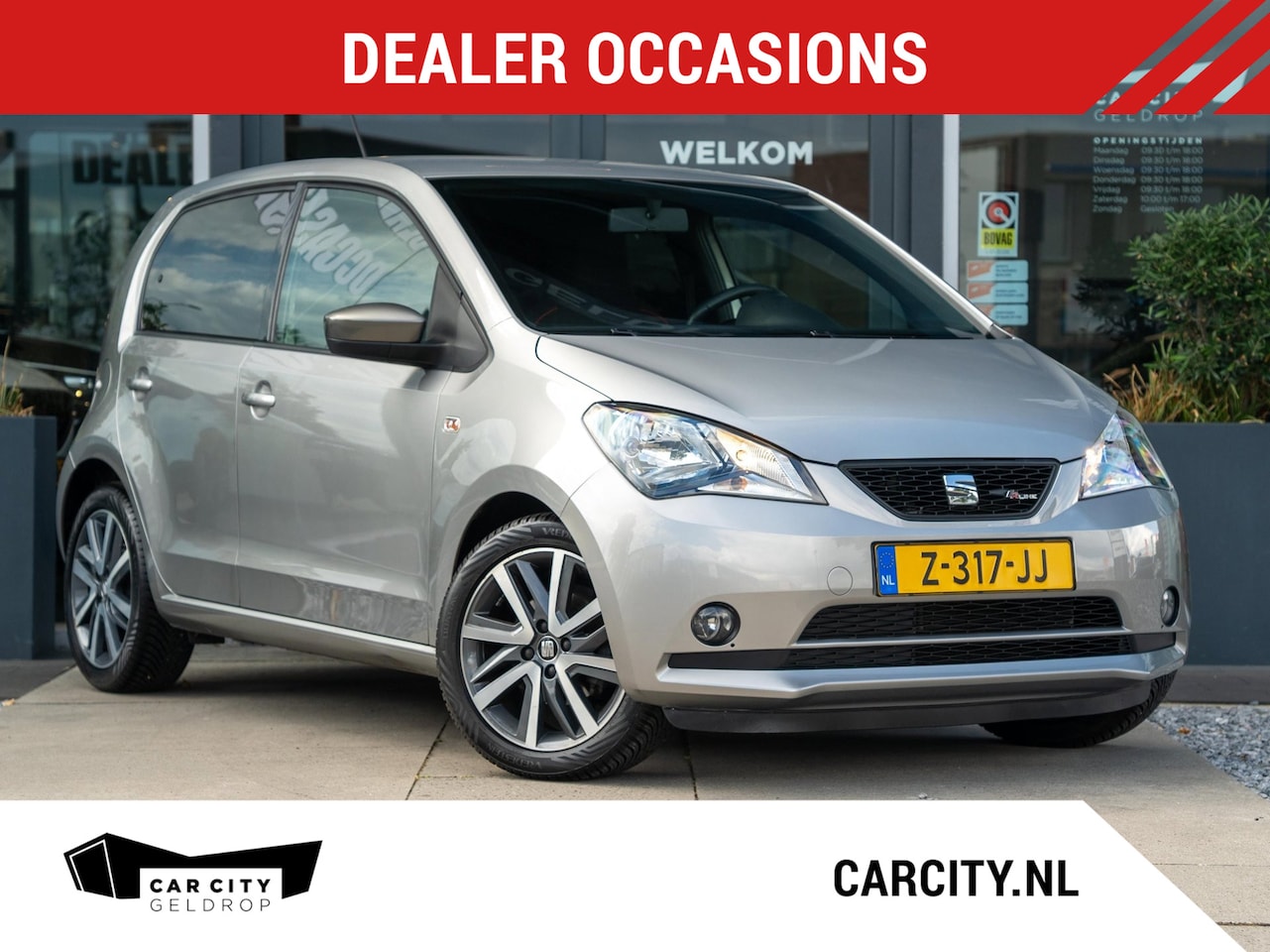 SEAT Mii - 1.0 FR Intense / Stoelverwarming / Lichtmetaal / Zwarte hemel - AutoWereld.nl