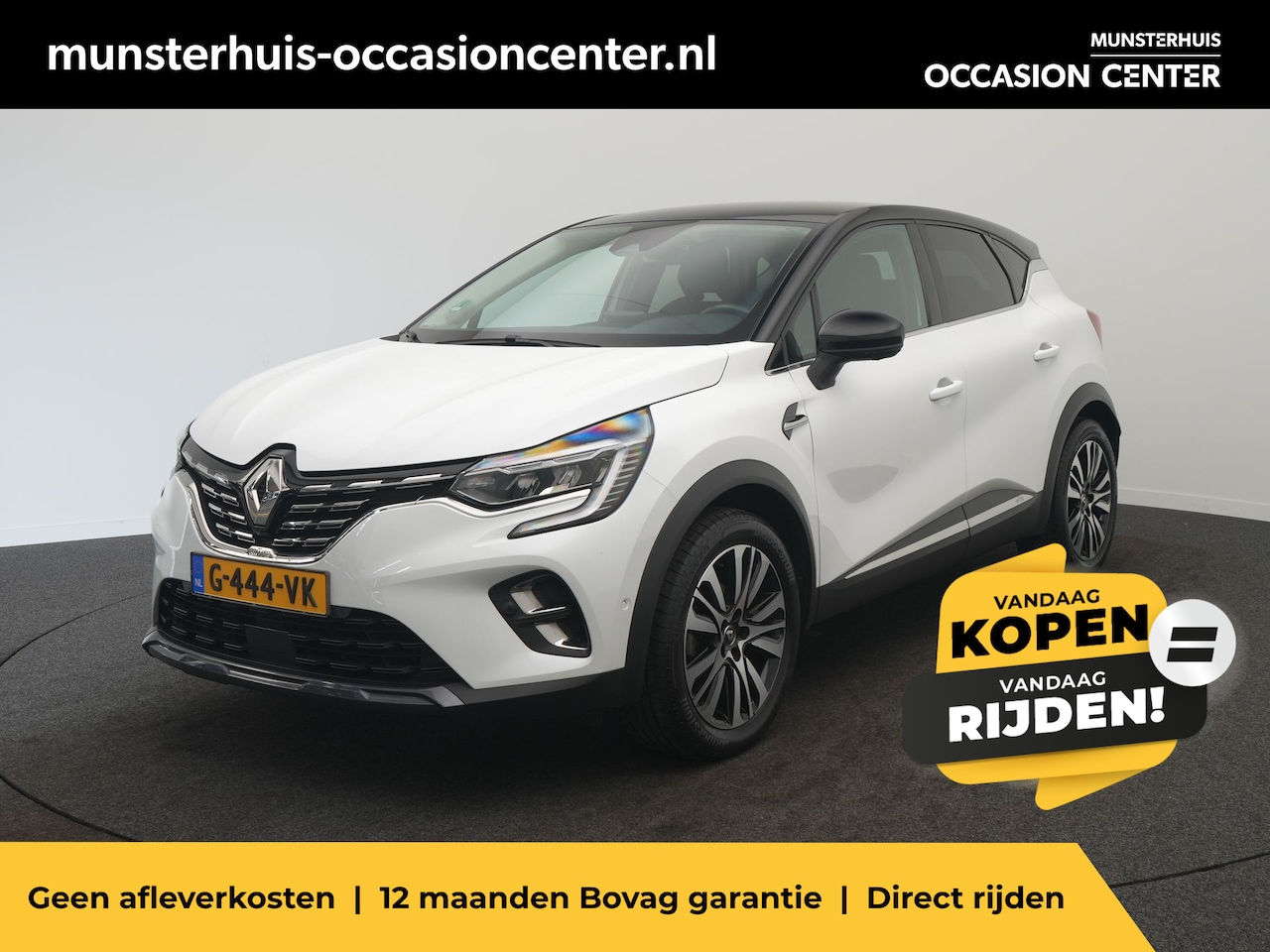 Renault Captur - 1.3 TCe 155 Initiale Paris - RIJKLAARPRIJS - Automaat - Rondomzichtcamera - Trekhaak - Dea - AutoWereld.nl