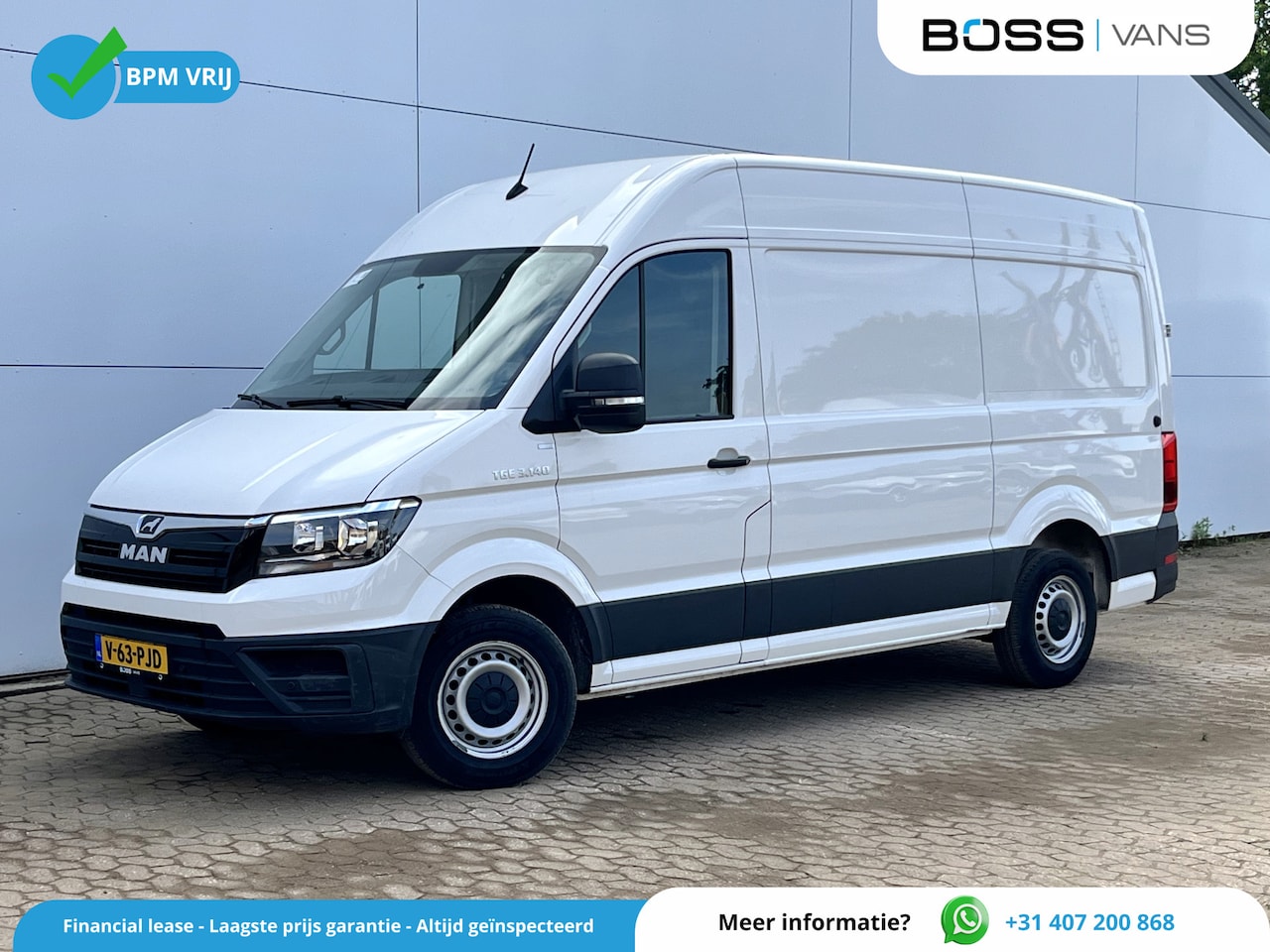 MAN TGE - 3.140 2.0 TDI Automaat L3H3 Airco Cruise Control Carplay Camera Parkeersensoren V+A - AutoWereld.nl