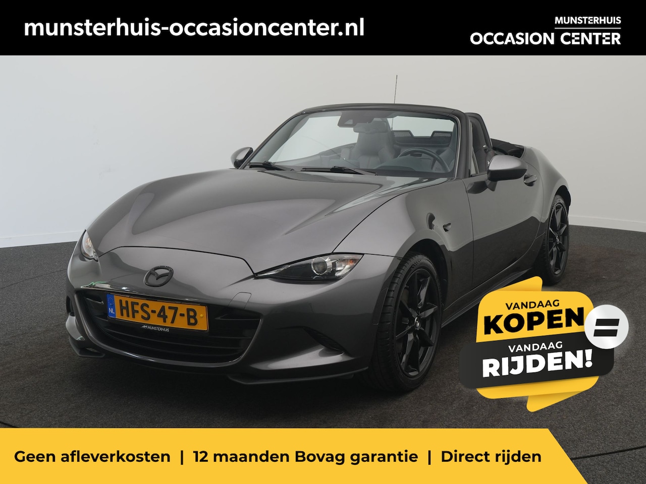 Mazda MX-5 - 2.0 SkyActiv-G 184 GT-M - RIJKLAARPRIJS - Achteruitrijcamera - Apple Carplay - Android Aut - AutoWereld.nl