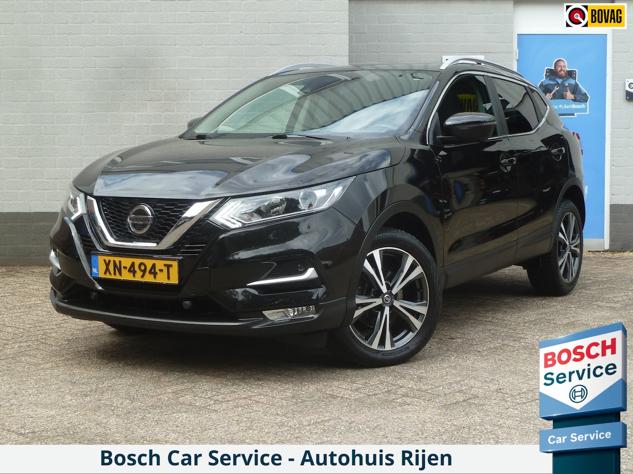 Nissan Qashqai - 1.2 N-Connecta|Panodak|360-Camera|Keyless-Entry|Cruise-Control|Origineel-NL - AutoWereld.nl