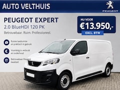 Peugeot Expert - 231S GB 2.0 BlueHDi 120pk 3-pers. *trekhaak, betimmering